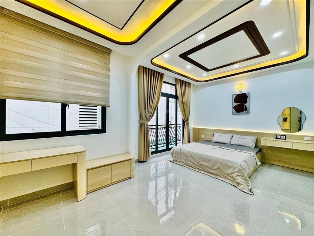 Nhà đẹp 4 tầng trương quốc dung  phú nhuận  sát mặt tiền  tặng nội thất  nhỉnh 9 tỷ tl