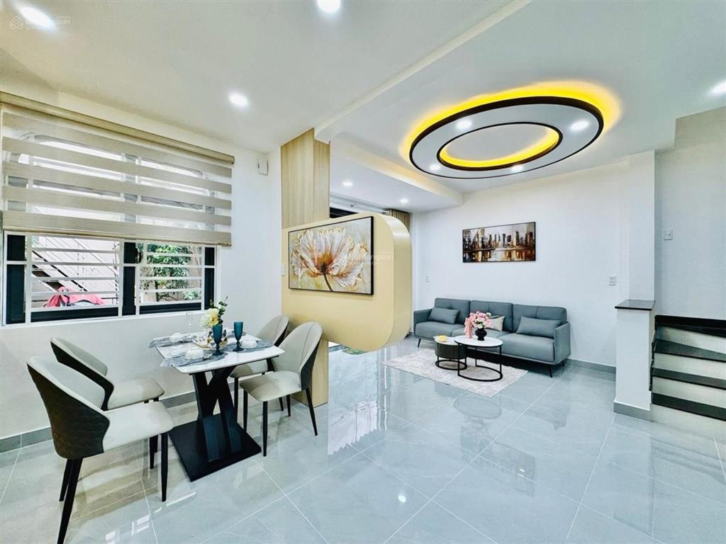 Nhà đẹp 4 tầng trương quốc dung  phú nhuận  sát mặt tiền  tặng nội thất  nhỉnh 9 tỷ tl