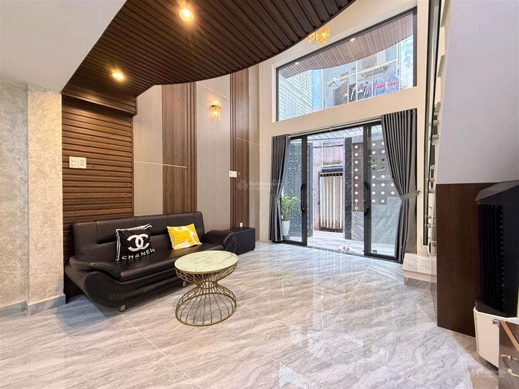 Chủ định cư bán nhà 3 tầng mới đẹp, hẻm 6m hoàng văn thụ, giáp sân bay nhỉnh 9 tỷ tl