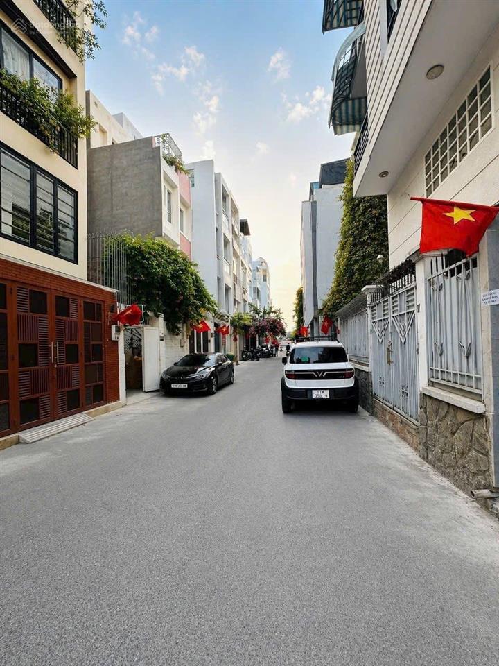 Bán nhà hẻm ô tô 8m, 4 tầng, phan văn trị, bình thạnh, cho thuê 50tr  nhỉnh 9 tỷ tl
