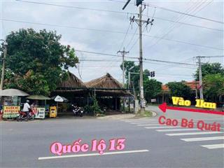 Đất mặt tiền 32m đường cao bá quát, dt 251,3m2  ngay kcn minh hưng  giá 1.15 tỷ sổ sẵn