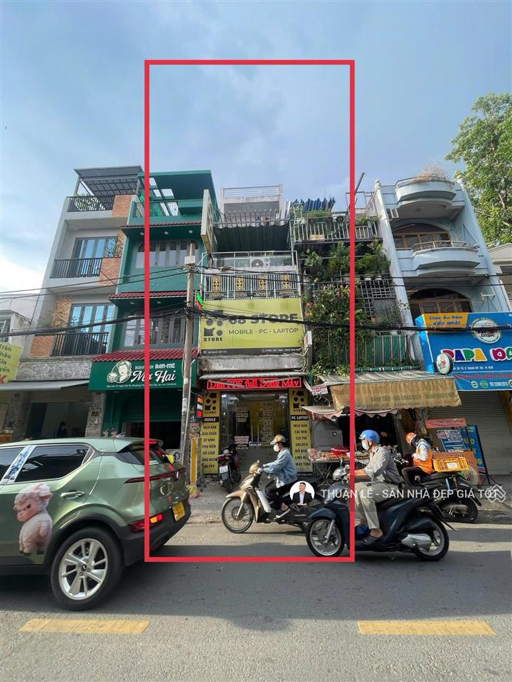 Bán nhà mtkd ngô tất tố sát bến nghé, quận 1. dt (3,8mx10m) 4 tầng. hđt 25 triệu/tháng