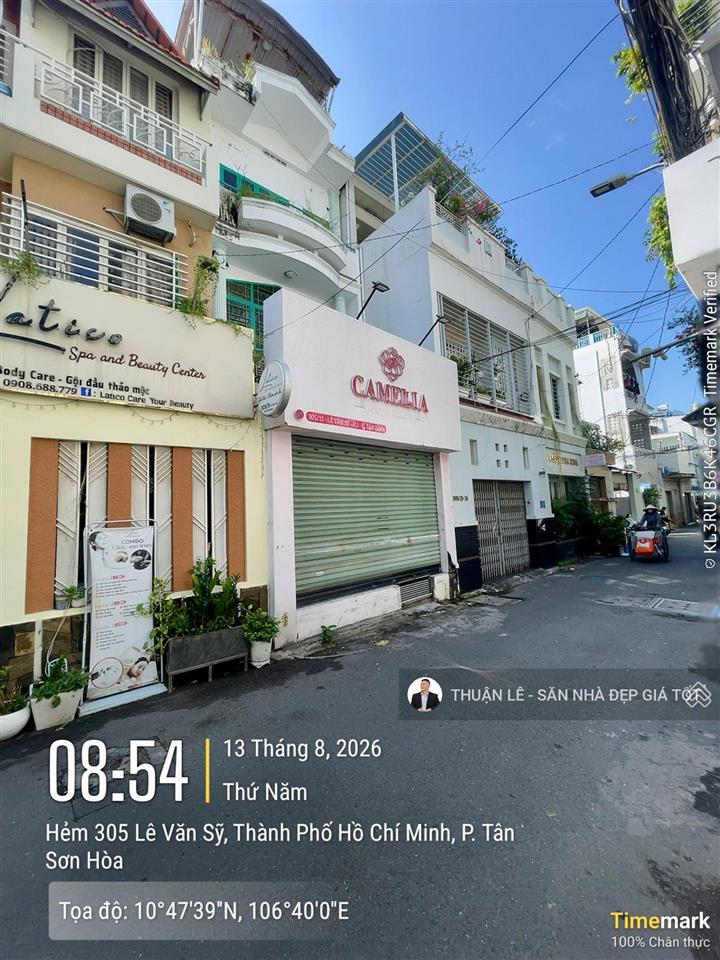 Bán nhà 3 tầng  giá tốt. hẻm xe hơi 7 chỗ lê văn sỹ, p1, tân bình. dt(4mx12m) chủ hạ 2 tỷ bán gấp