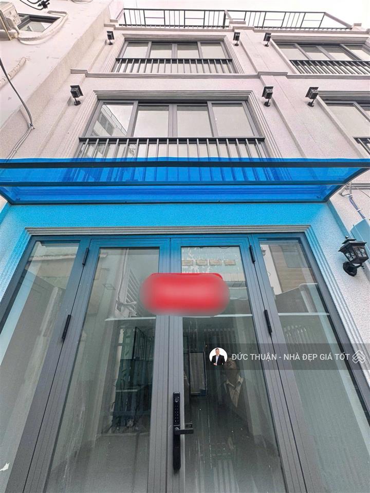 Bán nhà hẻm sang thạch thị thanh. tân đinh. quận 1 (3,8mx12,5m) kc 4 tầng. nhà mới, đẹpvào ở ngay