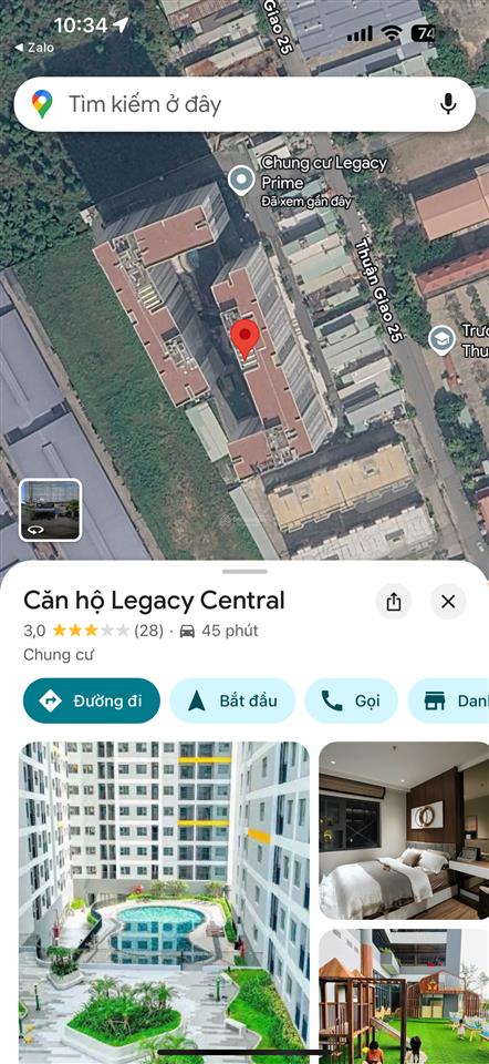 Chính chủ cần bán căn hộ legacy central  sổ hồng sẵn  thu nhập ổn định