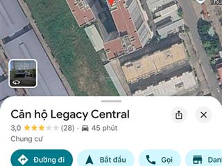 Chính chủ cần bán căn hộ legacy central  sổ hồng sẵn  thu nhập ổn định
