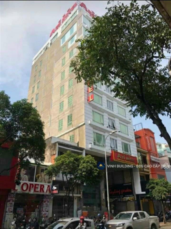 Chuyển nhượng gấp ks vip 184 nguyễn trãi, bến thành, tp.hcm  hầm +10 tầng, 60 phòng ks  350 tỷ