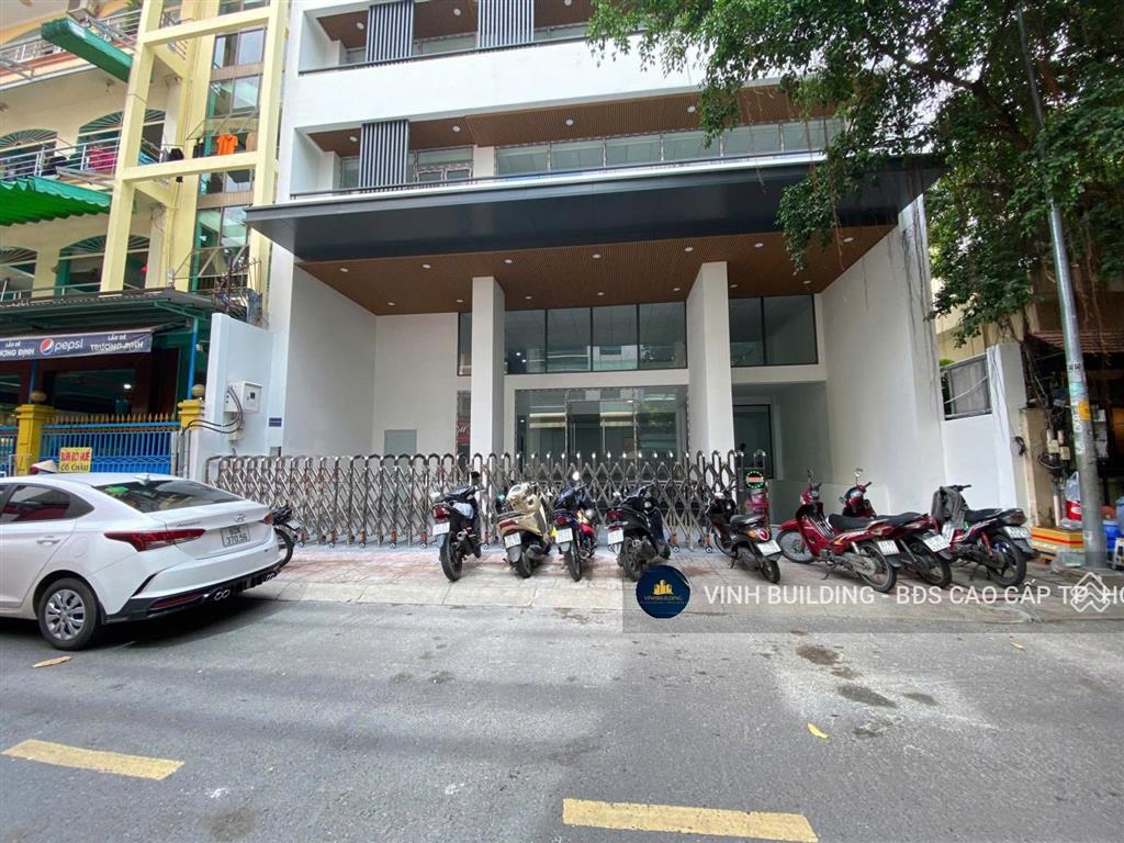 Building mặt tiền hồ xuân hương  p.06  q3  dt 15x20m  300m2  hầm 8 tầng  180 tỷ tl