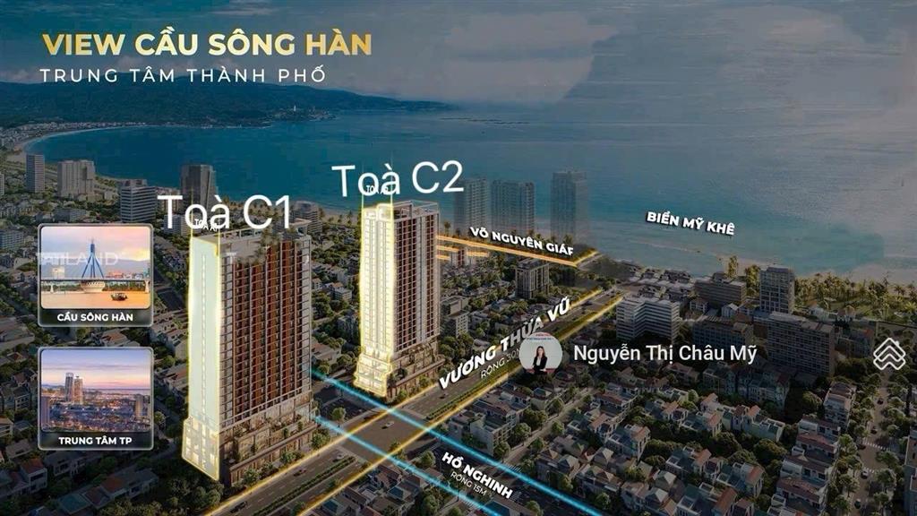 Ms châu mỹ  căn hộ 1pn+ sun costa  tầng 23  giá vay miễn lãi và gốc tại ncb 30 tháng