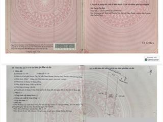 Đất duy xuyên chính chủ cần thanh khoản nhanh vay bank