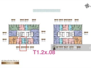 Studio tầng 2x trần cao 3,8m view biển bán đảo hướng đông  toà t1 sun ponte  ms châu mỹ