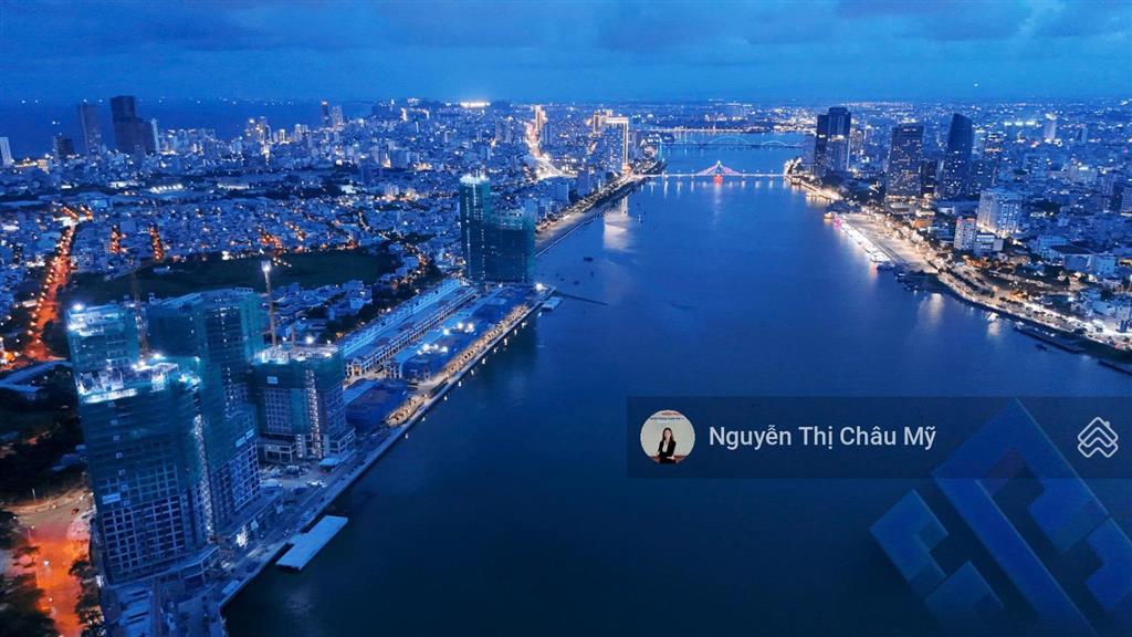 View trực diện sông 3pn view pháo hoa tầng cao 25 view cửa biển thuận phước vịnh châu mỹ srt