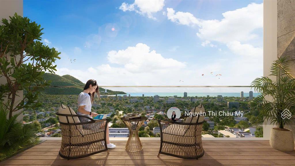 Châu mỹ  stu diện tích lớn view bán đảo sơn trà  biển  the symphony  tầng cao 20