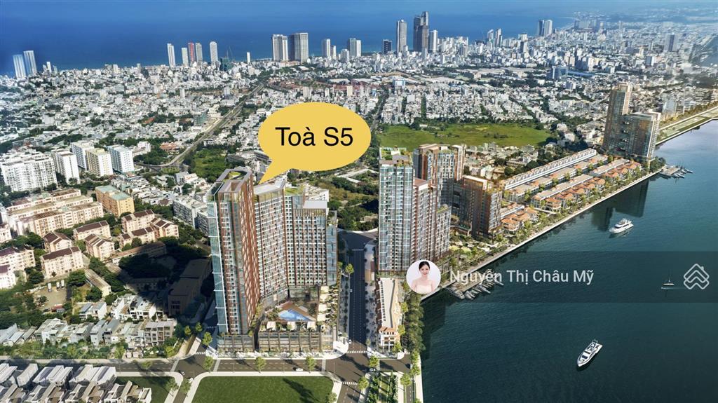Châu mỹ srt  căn hộ stu tầng 14 giá thanh toán sớm 2,289 tỷ/căn  symphony5 trung tâm sông hàn