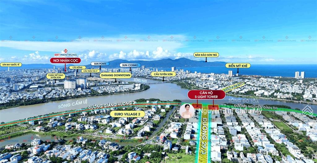 Châu mỹ srt  slight tower căn hộ view 3 mặt sông hiếm có tại đà nẵng  giỏ hàng lớn nhất
