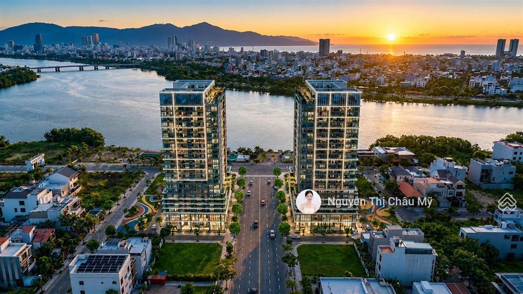 Châu mỹ srt  slight tower căn hộ view 3 mặt sông hiếm có tại đà nẵng  giỏ hàng lớn nhất