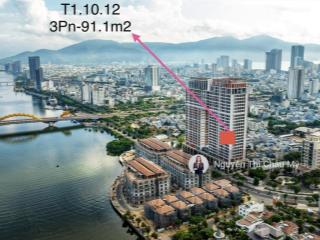 Căn hộ 3pn view trực diện sông hàn tầng 10  toà t1  sun ponte  ms châu mỹ
