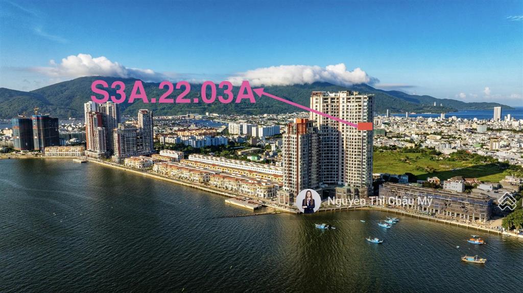 Căn góc 3pn mã 3a trực diện sông hàn toà s3a hiếm hoi  tầng cao 22  symphony  châu mỹ