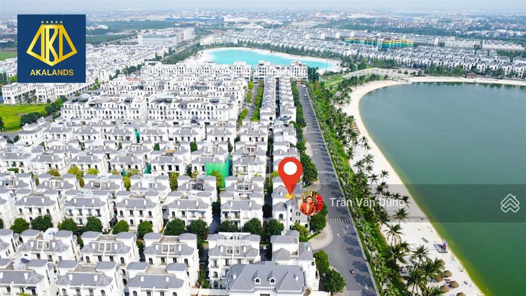 Bán biệt thự đơn lập góc sao biển vinhomes gia lâm view hồ 24,5ha vị trí đắc địa 265m2 hướng tb tn