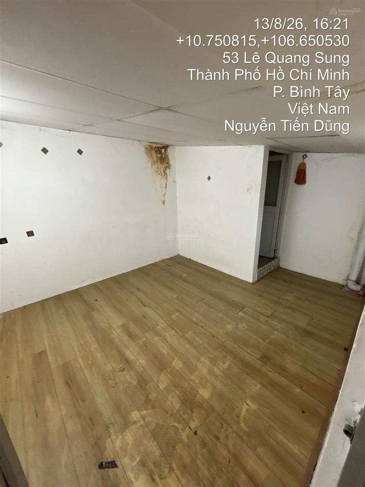 Bán căn hộ chung cư 52 đường lê quang sung, p2, q6 dt 90m2 8pn 6wc giá 2.5tỷ.  0866 688 ***