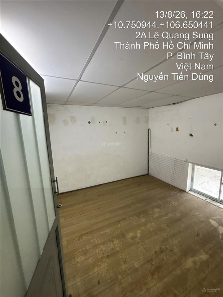 Bán căn hộ chung cư 52 đường lê quang sung, p2, q6 dt 90m2 8pn 6wc giá 2.5tỷ.  0866 688 ***