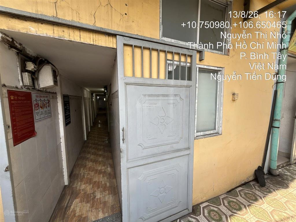 Bán căn hộ chung cư 52 đường lê quang sung, p2, q6 dt 90m2 8pn 6wc giá 2.5tỷ.  0866 688 ***