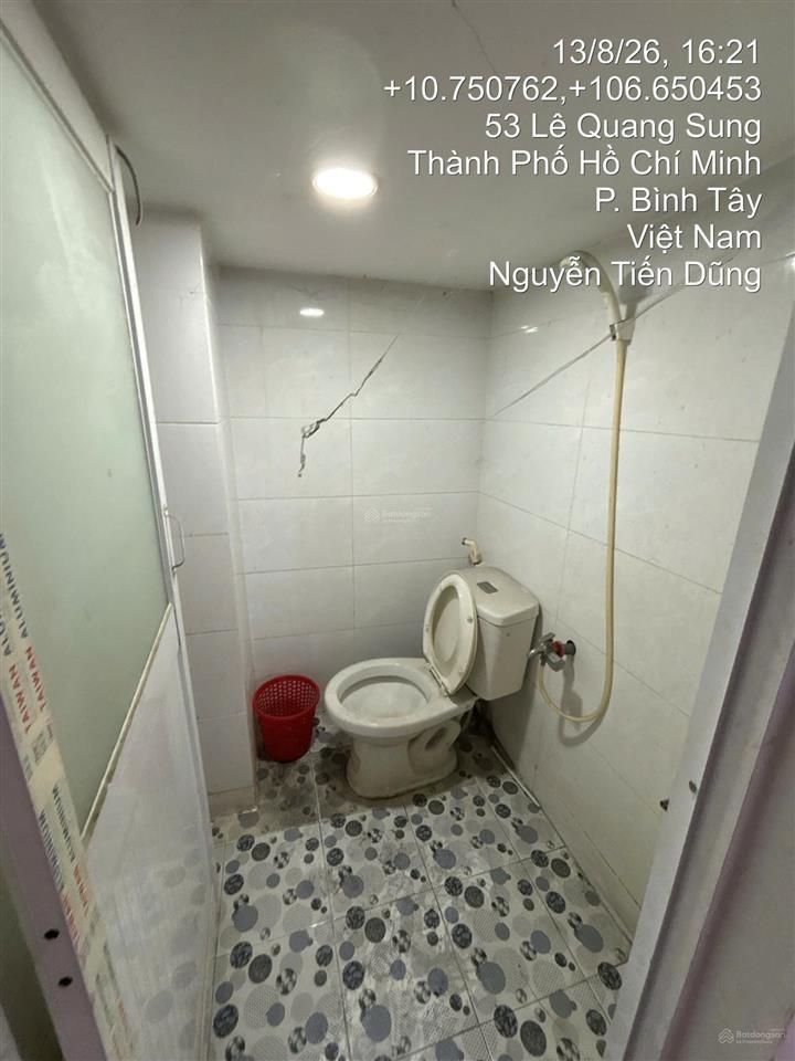 Bán căn hộ chung cư 52 đường lê quang sung, p2, q6 dt 90m2 8pn 6wc giá 2.5tỷ.  0866 688 ***