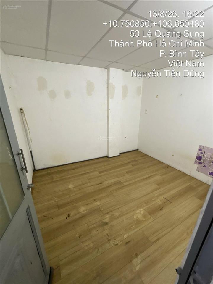 Bán căn hộ chung cư 52 đường lê quang sung, p2, q6 dt 90m2 8pn 6wc giá 2.5tỷ.  0866 688 ***