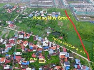 Bán lô đất duy nhất  trung tâm lõi thuỷ nguyên  kẹp giữa 2 đại dự án hoàng huy green river  doji