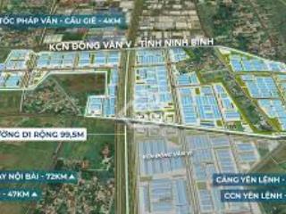 Bán đất công nghiệp xây dựng nhà xưởng trong khu công nghiệp đồng văn v  giá tốt nhất thị