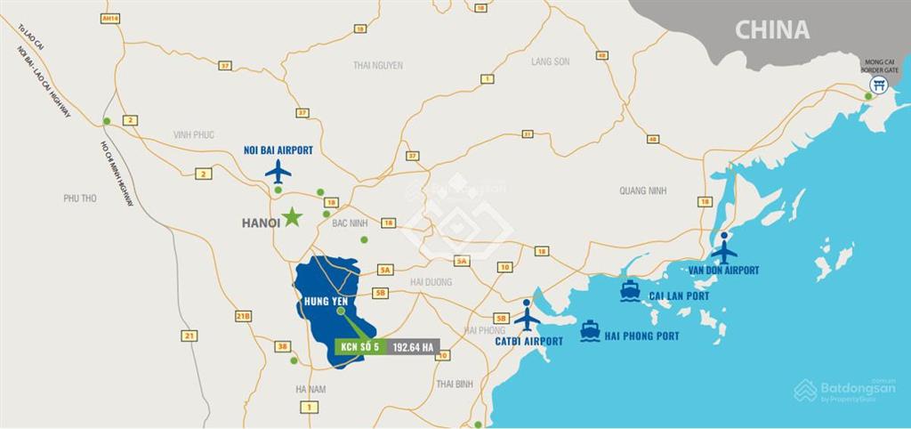 Bán trực tiếp dự án kcn số 5, hưng yên giá chỉ 3,4tr. diện tích cắt linh