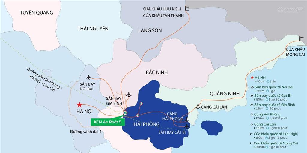 Đất công nghiệp hải dương cắt từ 5000m2 giá tốt, gần sân bay gia bình cơ hội chỉ có 1