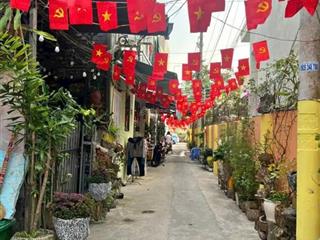 Bán lô đất kiệt 2m5 đường trương định, mân thái, sơn trà. cách biển 200m. giá chỉ 4.4 tỷ tl