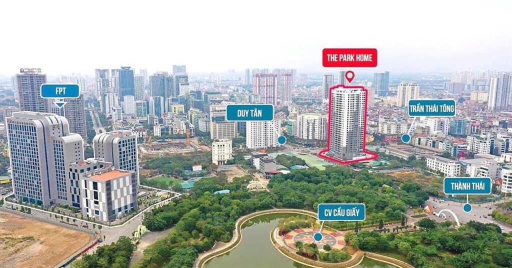 Gia đình tôi cần bán căn 2n2vs 80,36m2 tại the park home nội thất full có slot ô tô giá 7,7 tỷ