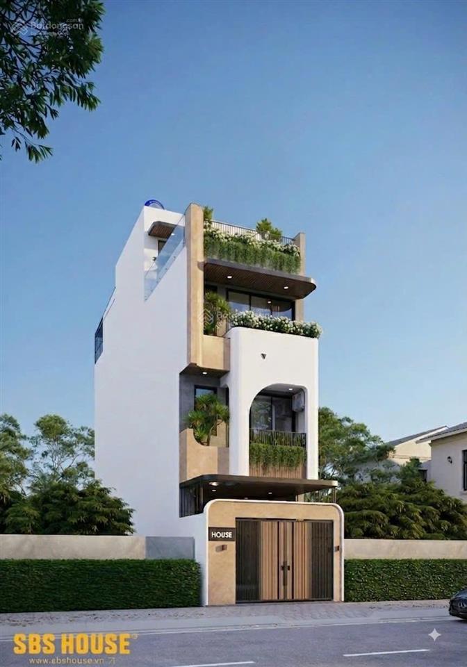 Bán nhà thô mặt tiền đường cao lỗ nhà xây kiên cố, có thiết kế thang máy