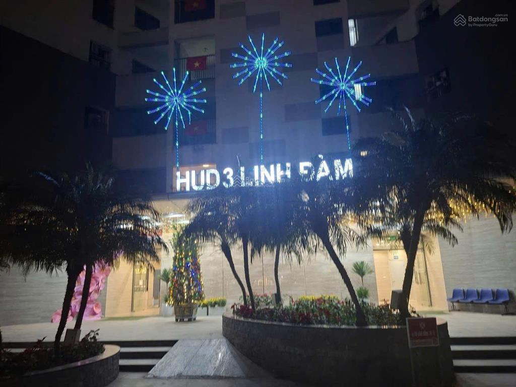 Chính chủ gửi bán căn hộ 2 ngủ hud3 tây nam linh đàm dt 57,6m  0857 999 ***