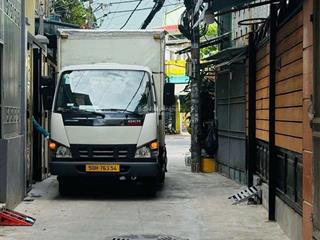 Bán nhà trường chinh  hẻm xe hơi thông  4 tầng  5 pn  1 sẹt gần mt  6 tỷ 980 tl