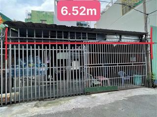 Bán đất tặng nhà 6.5m x 15.4m  quang trung  gần chợ hạnh thông tây  hẻm xe hơi thông  11 tỷ tl