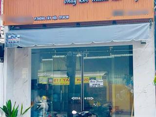 Mặt tiền kinh doanh  ngang 4.2m  gần thống nhất  đường 12m có lề  đang cho thuê  7 tỷ hơn