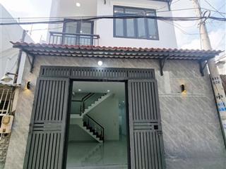 Nhà mới đẹp kiên cố hẻm xe hơi huỳnh thị hai 5.4x15m 3pn 2tầng cách cao đẳng viễn thông 2km