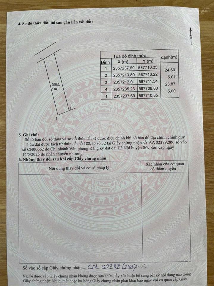Cần bán 2 lô đất đẹp
dt 112118 full thổ cư đg trục chính kinh doanh
