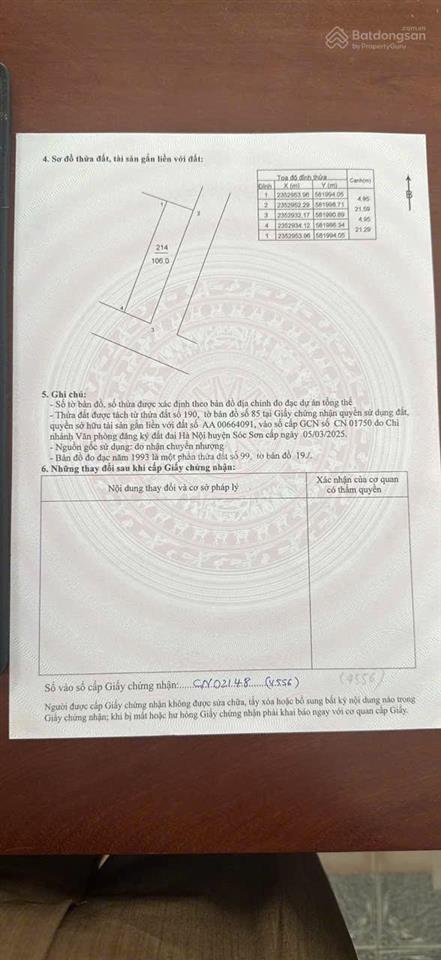 Cần bán gấp 100 m full tc lô góc 2 mặt tiền trục chính kinh doanh tiện ích giao thông thuận lợi