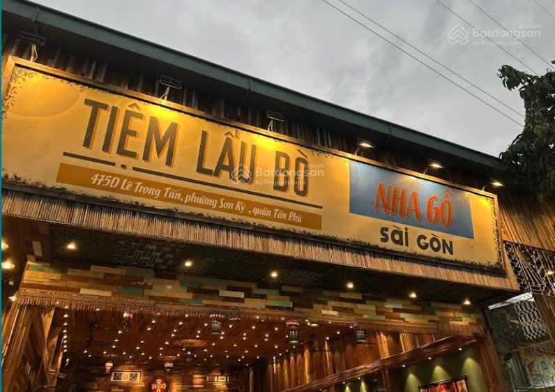 Bán gấp! góc 2mt lê trọng tấn  dt 12x40m  tiện xây mới  hđt 200tr/th  giá bán 50 tỷ tl