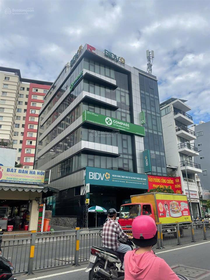Bán tòa nhà góc 2mt hoàng hoa thám, dt 11x31m, hầm 7 tầng, hđt500tr/th, giá bán 189tỷ tl