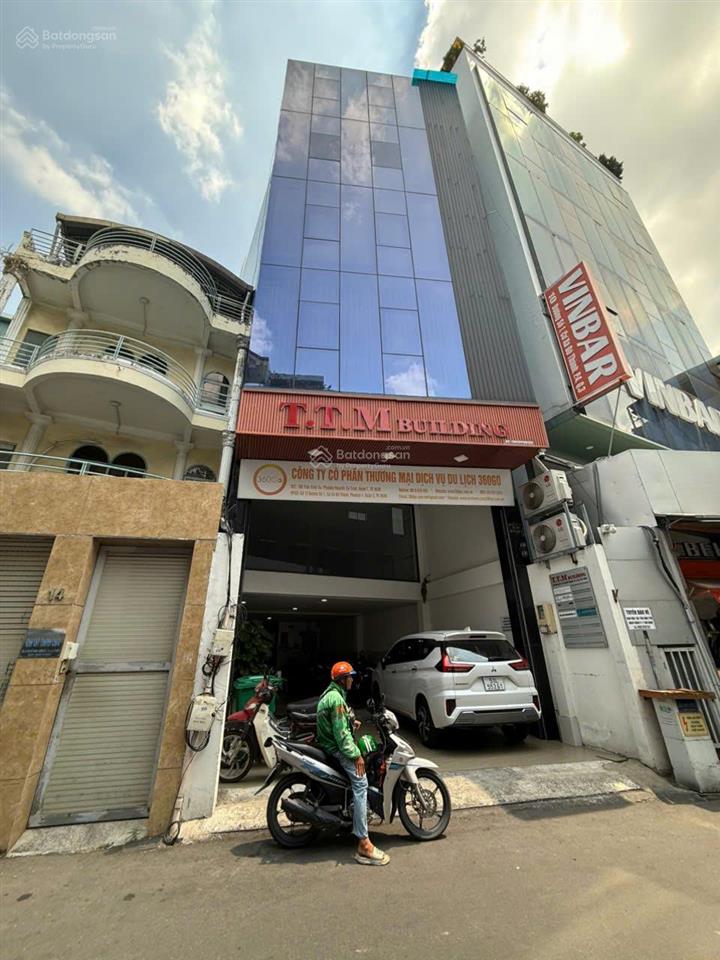 Bán building mặt tiền cư xá đô thành, quận 3, dt 6x23m, 8 tầng, hđt 100tr/th, giá bán 45 tỷ tl