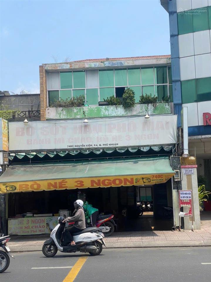 Bán gấp mặt tiền nguyễn kiệm, phú nhuận, dt 7,6x38m, 4 tầng, giá bán 55 tỷ thương lượng
