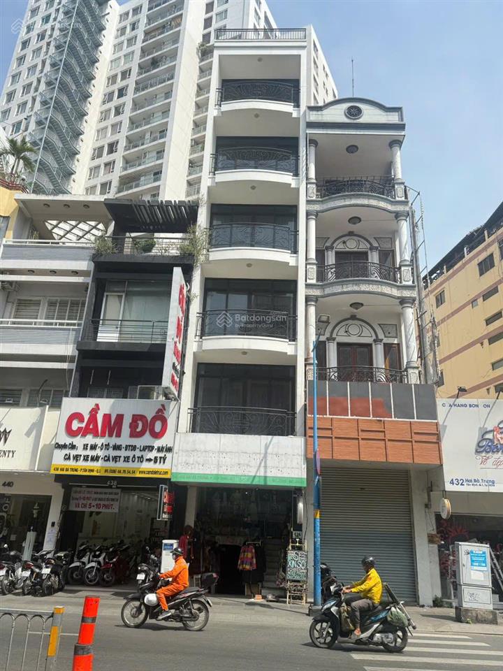 Bán gấp mặt tiền hai bà trưng,quận 1, dt 3,8x21m, hầm 5 tàng, giá bán 34 tỷ tl