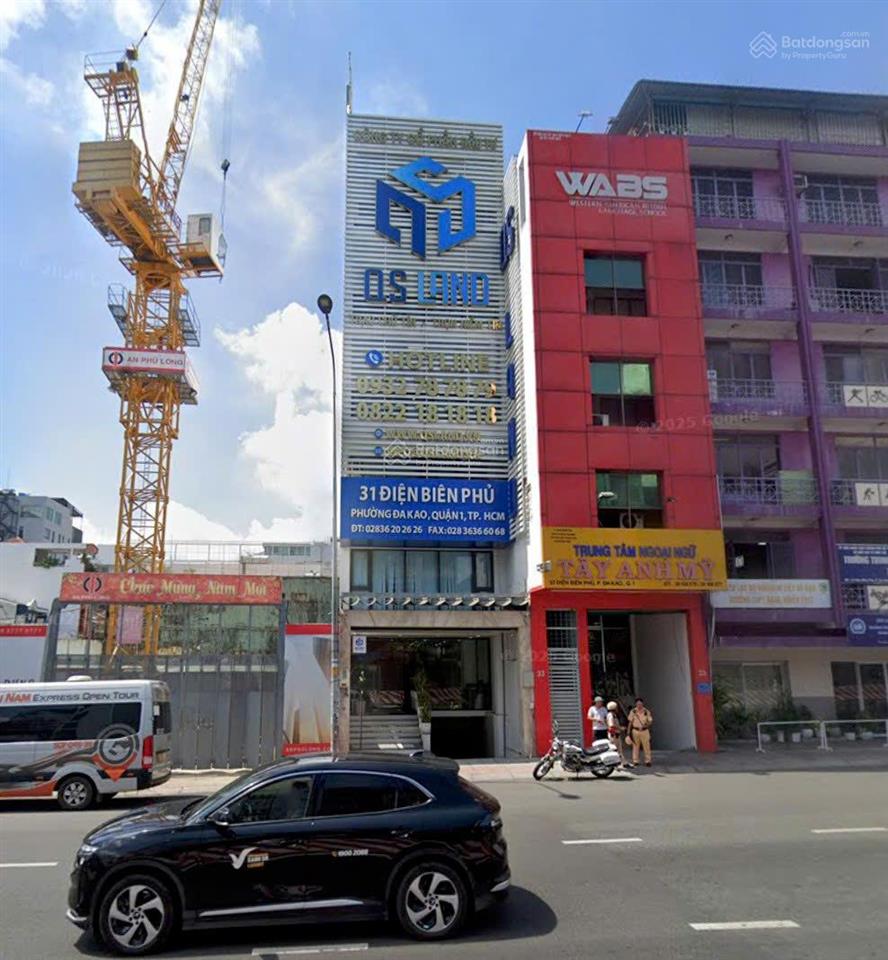 Bán tòa nhà mặt tiền điện biên phủ, quận 1, dt 5,55x16,2m, hầm 7 tầng, hđt 150tr/th, giá bán 63 tỷ