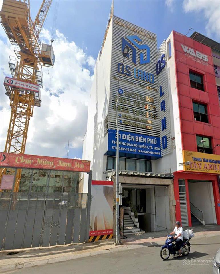 Bán tòa nhà mặt tiền điện biên phủ, quận 1, dt 5,55x16,2m, hầm 7 tầng, hđt 150tr/th, giá bán 63 tỷ
