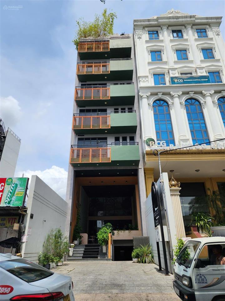 Bán building mặt tiền 27d quốc hương, dt 6,8x38m, hầm 7 tầng, hđt 200tr/th, giá bán 135 tỷ
